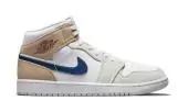 acheter air jordan 1 chaussures tan suede navy